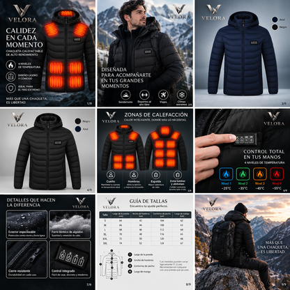 "Velora Heat Jacket" Chaqueta Con Calefaccion
